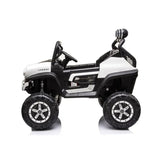 MYTS UTV Mercedes-Benz Unimog Lights Ride-On Car 12V - White