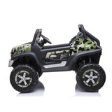 MYTS UTV Mercedes-Benz Unimog Ride-On Car 12V - Army Green