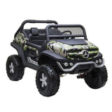MYTS UTV Mercedes-Benz Unimog Ride-On Car 12V - Army Green