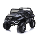 MYTS UTV Mercedes-Benz Unimog Ride-On Car 12V - Black