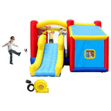 MYTS Ultimate Fun Inflatable Playhouse With Slide And Bounce