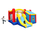 MYTS Ultimate Fun Inflatable Playhouse With Slide And Bounce