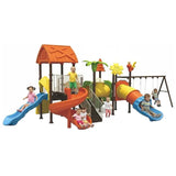 MYTS Unique Mega Play Zone With 3 Swings & 4 Slides