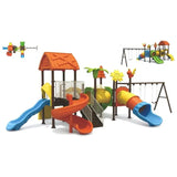 MYTS Unique Mega Play Zone With 3 Swings & 4 Slides