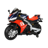 MYTS Kids Aprilia RSV4 Electric Ride-On Motorcycle 24V - Red/Black