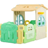 MYTS Kids Cozy Indoor Playhouse With Doors And Windows