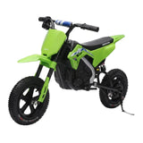 MYTS Kids Honda CRF450 Electric Dirt Ride-On Bike 24V - Green