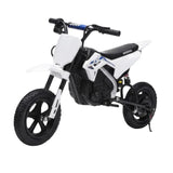 MYTS Kids Honda CRF450 Electric Dirt Ride-On Bike 24V - White