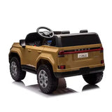 MYTS Kids Lexus GX550 Licensed Ride-On Jeep 12V - Golden
