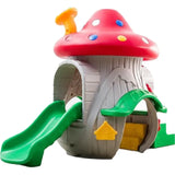 MYTS Kids Mushroom Playhouse With Slide