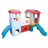MYTS Kids Playhouse With Slides And Bridge