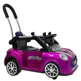 MYTS Kids Swing And Roll Fun-Filled Adventure Ride-On Push Car - Purple