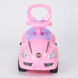 MYTS Mega Ride-On Push Car With Parent Handle And Safety Guard - Pink