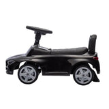 MYTS Mercedes-Benz C-Class Licensed Ride-On Push Car With Audio Steering Wheel - Black