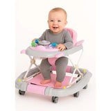 MYTS Multifunctional Baby Walker With Music, Lights And Rocking Feature - Pink