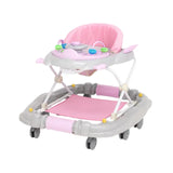 MYTS Multifunctional Baby Walker With Music, Lights And Rocking Feature - Pink