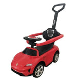 MYTS Ride-On Push Car With Parent Handle And Music Feature - Pink