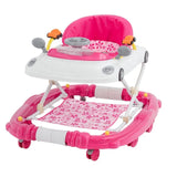MYTS Rocking Baby Walker With Music And Lights - Pink