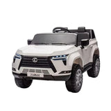 MYTS Sports Ride Lexus Ride-On Jeep With Remote Control 12V - White