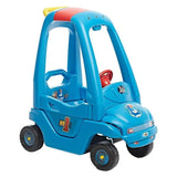 MYTS Step It Push Car With Openable Doors And Parent Handle - Blue