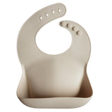 Mushie Silicone Bib Shifting Sand - Laadlee