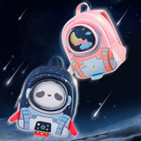 Nohoo 3D Astronaut Kids School Bag / Activity Bag 10Inch - Pink
