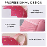 Nohoo 3D Cute Marshmallow Kids School Bag / Activity Bag 10Inch- Pink