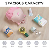 Nohoo 3D Cute Peppa Kids School Bag / Activity Bag 10Inch - Pink