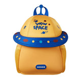 Nohoo 3D Cute UFO Kids School Bag / Activity Bag 10Inch - Yellow