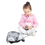 Nohoo Jungle 3D Cat Backpack - Grey