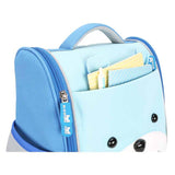 Nohoo Jungle Kids School Bag - Sapiential Bear Blue