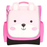 Nohoo Jungle Kids School Bag - Sapiential Bear Pink