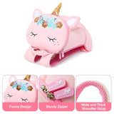 Nohoo Pre School 3D Unicorn Bag Large - Pink