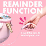 Nohoo Pre School 3D Unicorn Bag Medium - Pink