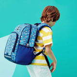 Nohoo Retro School Bag - Blue