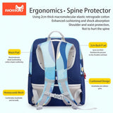 Nohoo Symphony School Bag - Blue