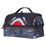 Nohoo Kids Shark Insulated Lunch Bag - Grey