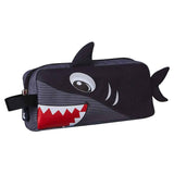Nohoo Kids Shark Pencil Case - Grey