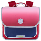Nohoo Ergonomic Spine Protection Horizontal School Backpack - Baby Red