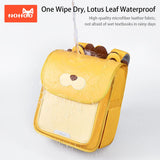Nohoo Spine Protection Horizontal Lion School Backpack - Yellow