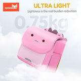 Nohoo Spine Protection Horizontal Rabbit School Backpack - Pink