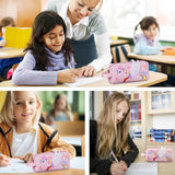 Nohoo Kids Unicorn Pencil Case - Pink