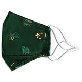 Nohoo Kids Dinosaur Re-usable Face Mask - Green