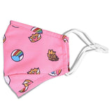 Nohoo Kids Unicorn Re-usable Face Mask - Pink