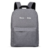 Nova Kids 17Inch School Bag 18Liter - Grey