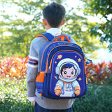 Nova Kids 3D Astronaut School Bag 16.5Inch - Blue