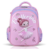 Nova Kids 3D Ballerina School Bag 16.5Inch - Pink