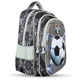 Nova Kids 3D Soccer School Bag - Grey