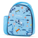 Nova Kids Workspace Lunch Bag With Lunch Box and Water Bottle - Blue