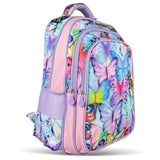 Nova Kids Butterfly School Bag 17.5Inch - Purple